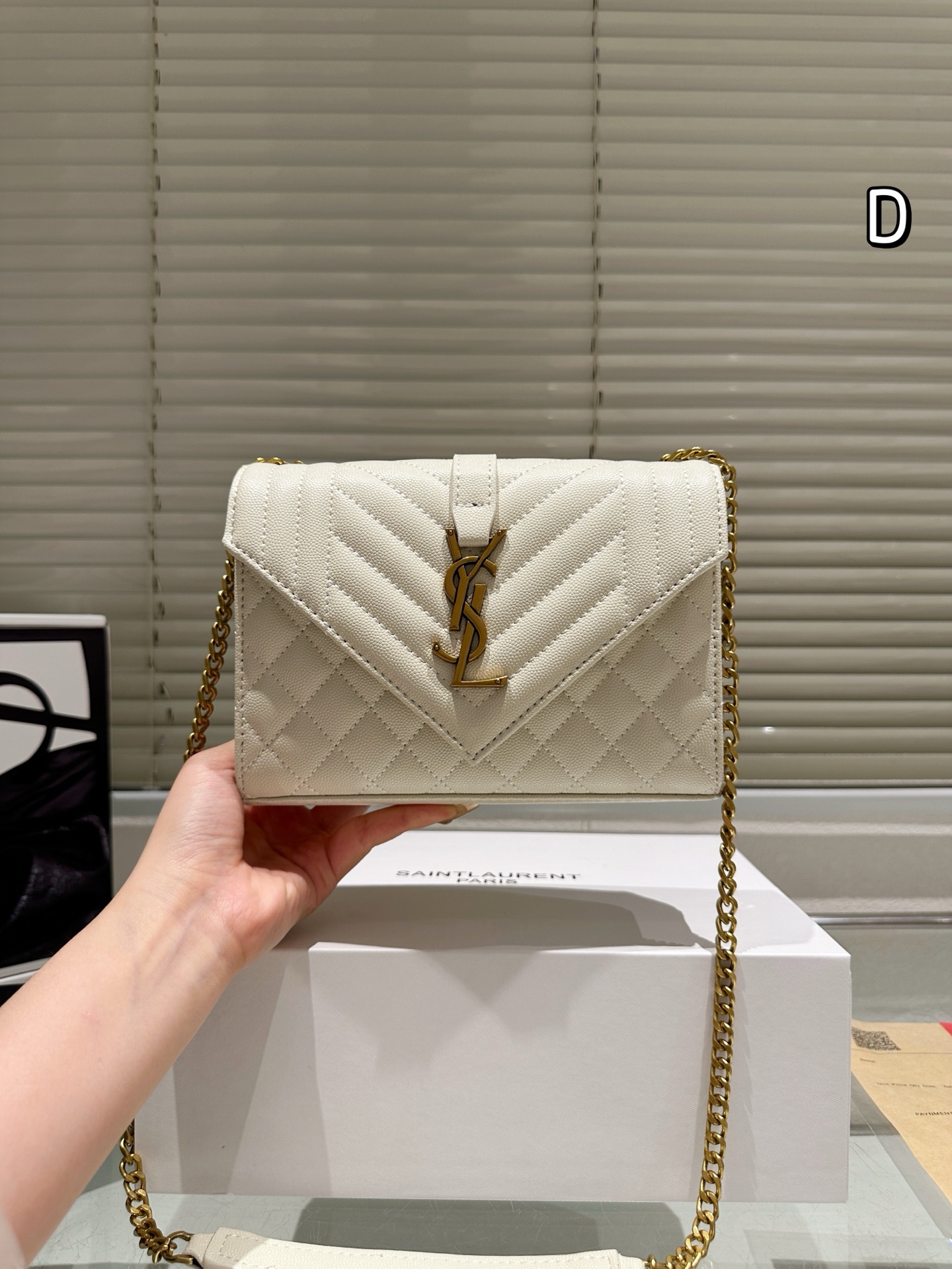 YSL Envelope Shoulder Bag