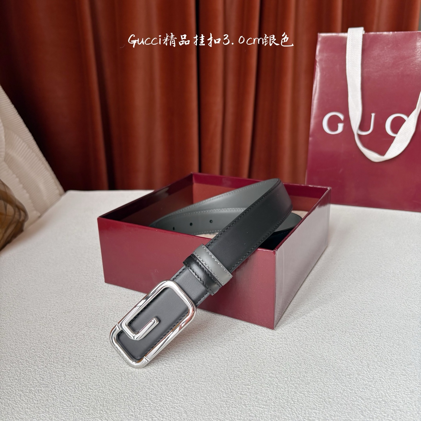 Gucci Belt for Men Width 30mm