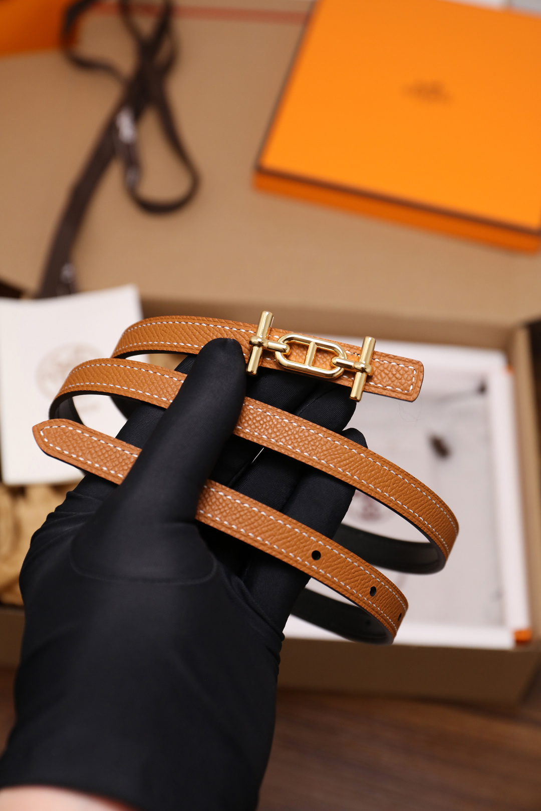 Hermes Belt W13mm Size 90-110cm