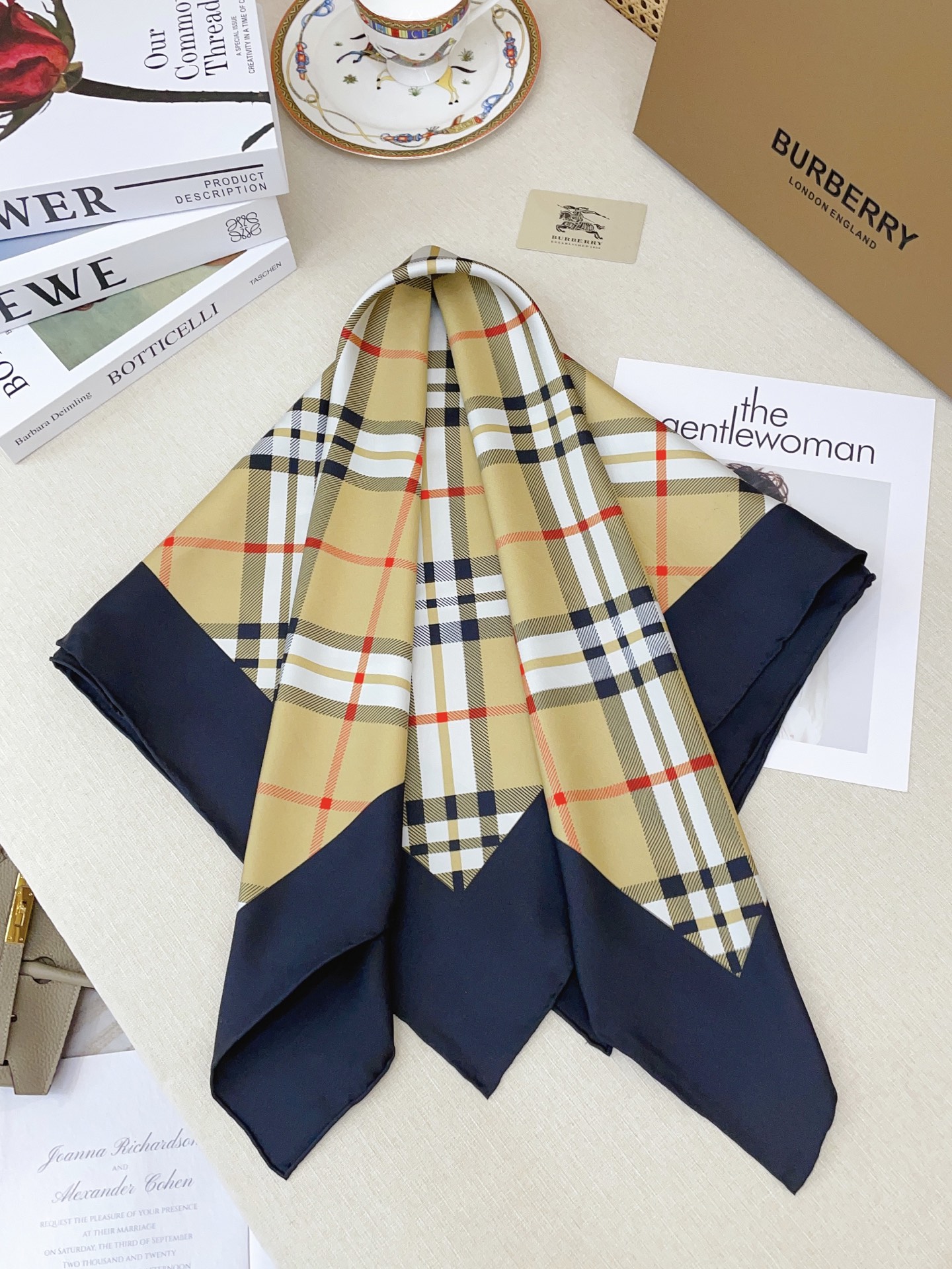 Burberry Silk Scarfs