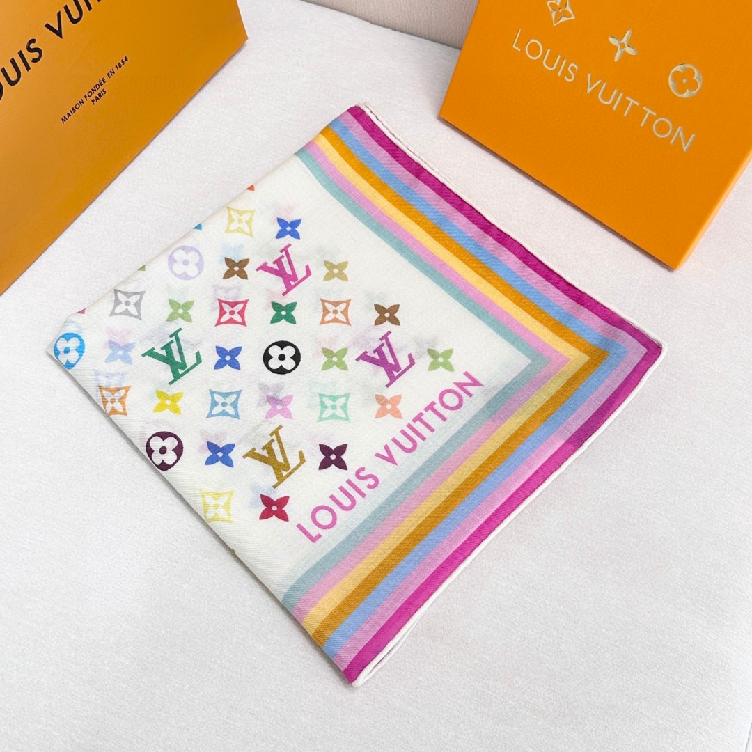 LV x TM Monogram Multicolor Shawl