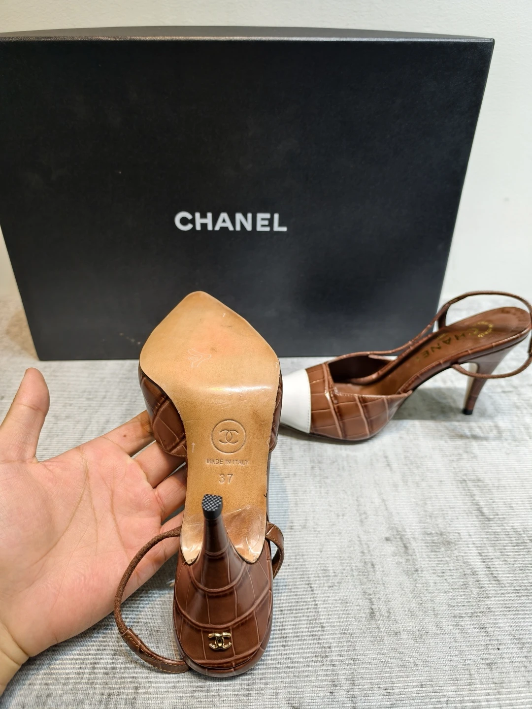 Chanel 26P Spring New Double C Single Shoes