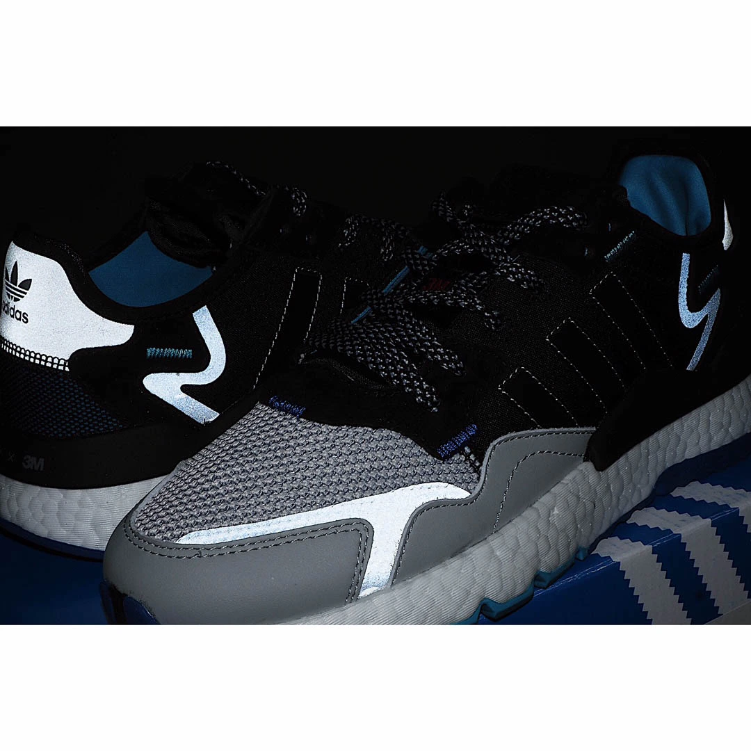 Adidas Nite Jogger '3M Black Metal Grey'
