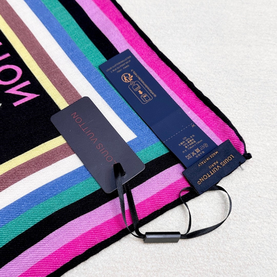 LV x TM Monogram Multicolor Shawl