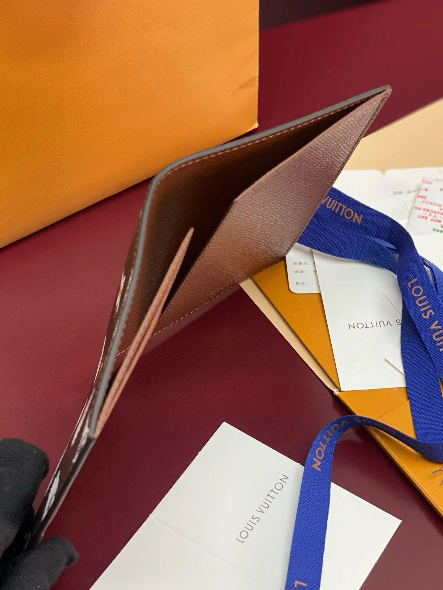 LV Passport Cover