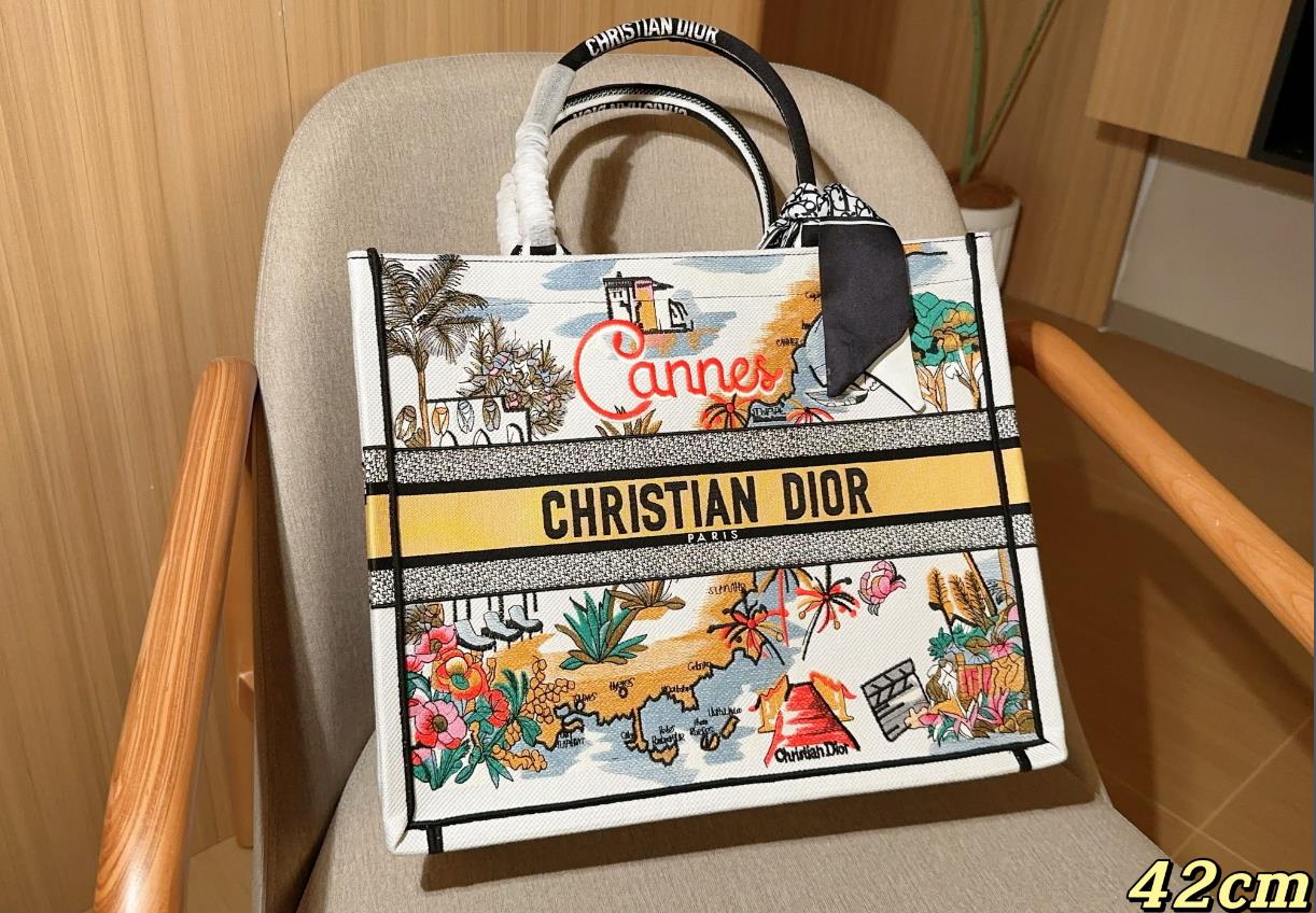 Dior Book Tote Bag Medium Large Size