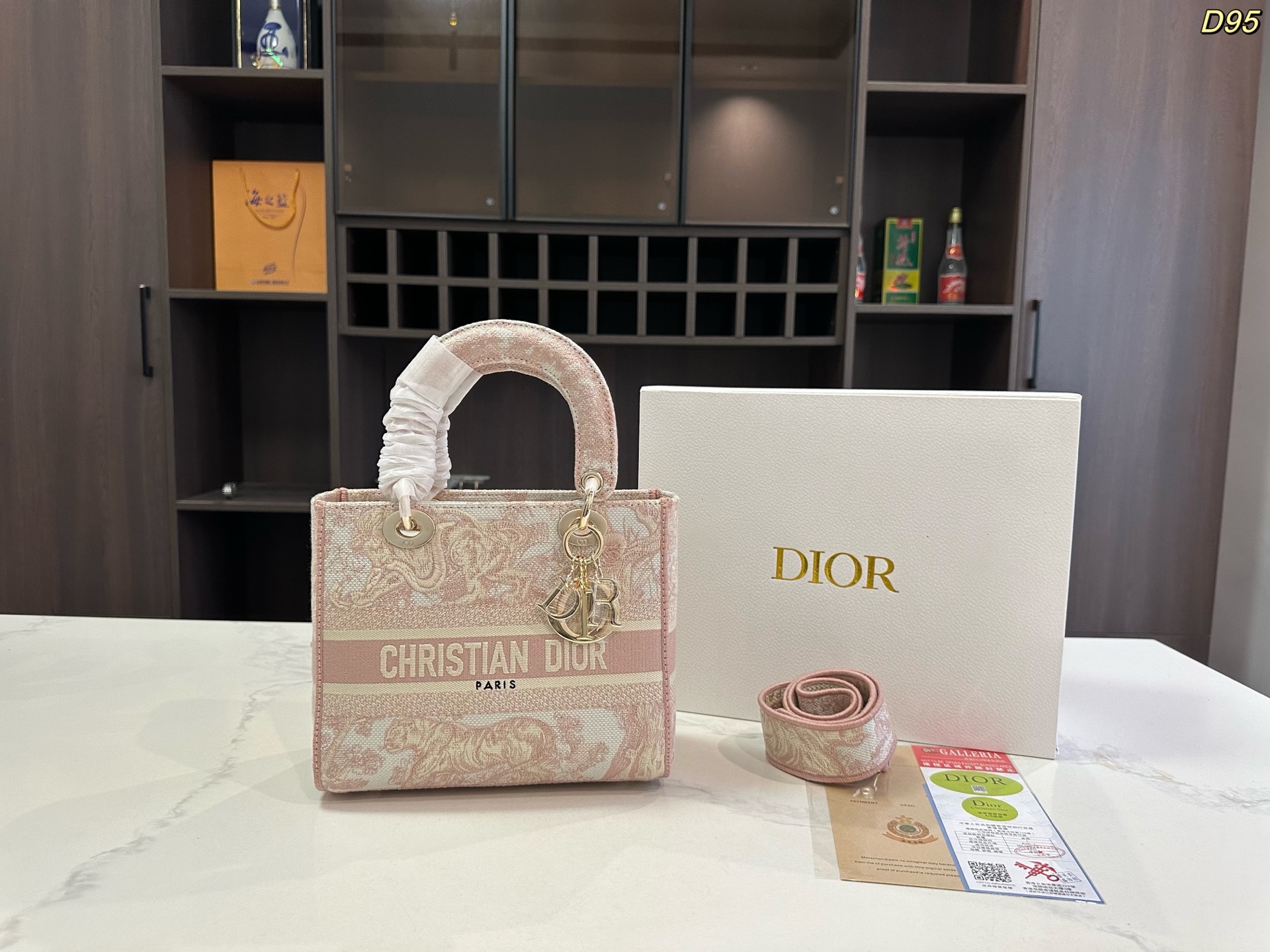 Dior Lady D-LITE Tote Bag