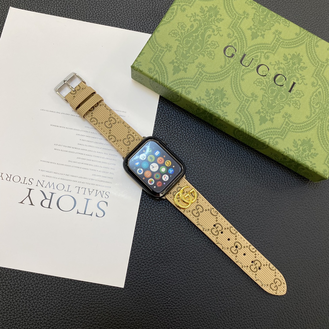 Gucci Embossing Watch Band