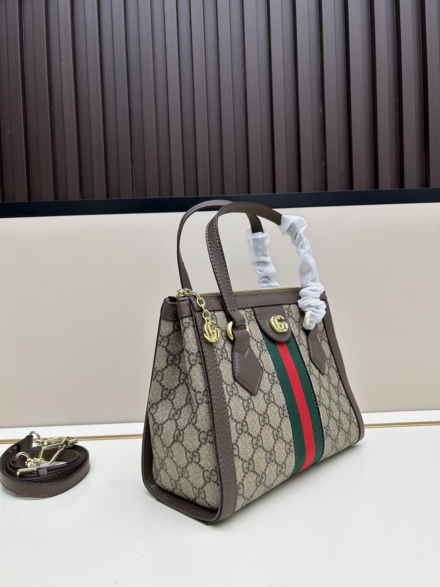 Gucci Supreme Ophidia Handle Bag