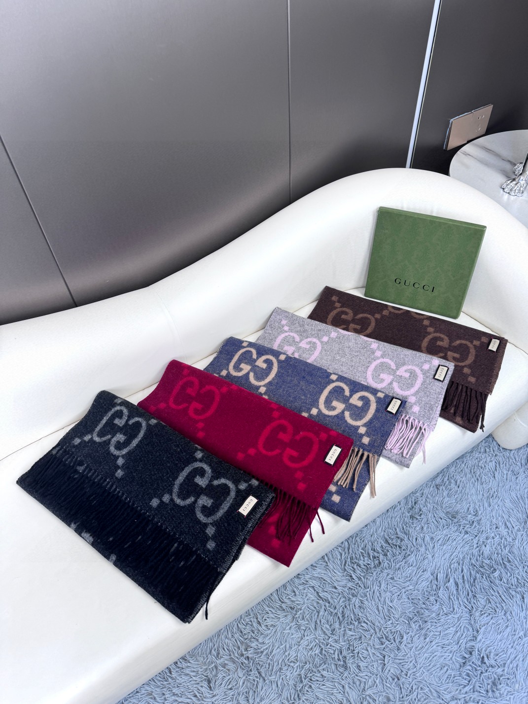 Gucci Tassel Scarf
