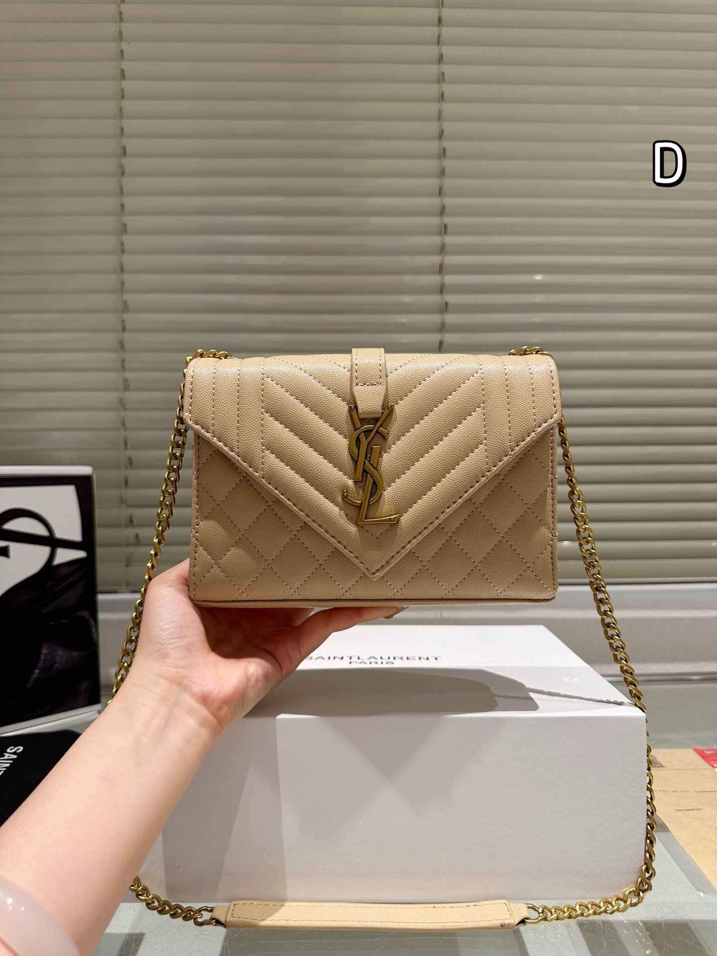 YSL Envelope Shoulder Bag