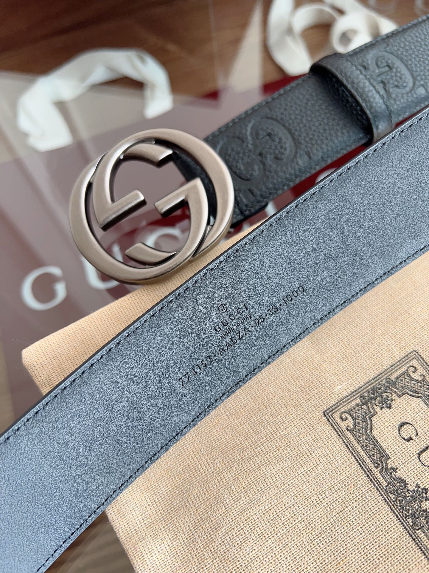 Gucci Belt for Men Width 40mm
