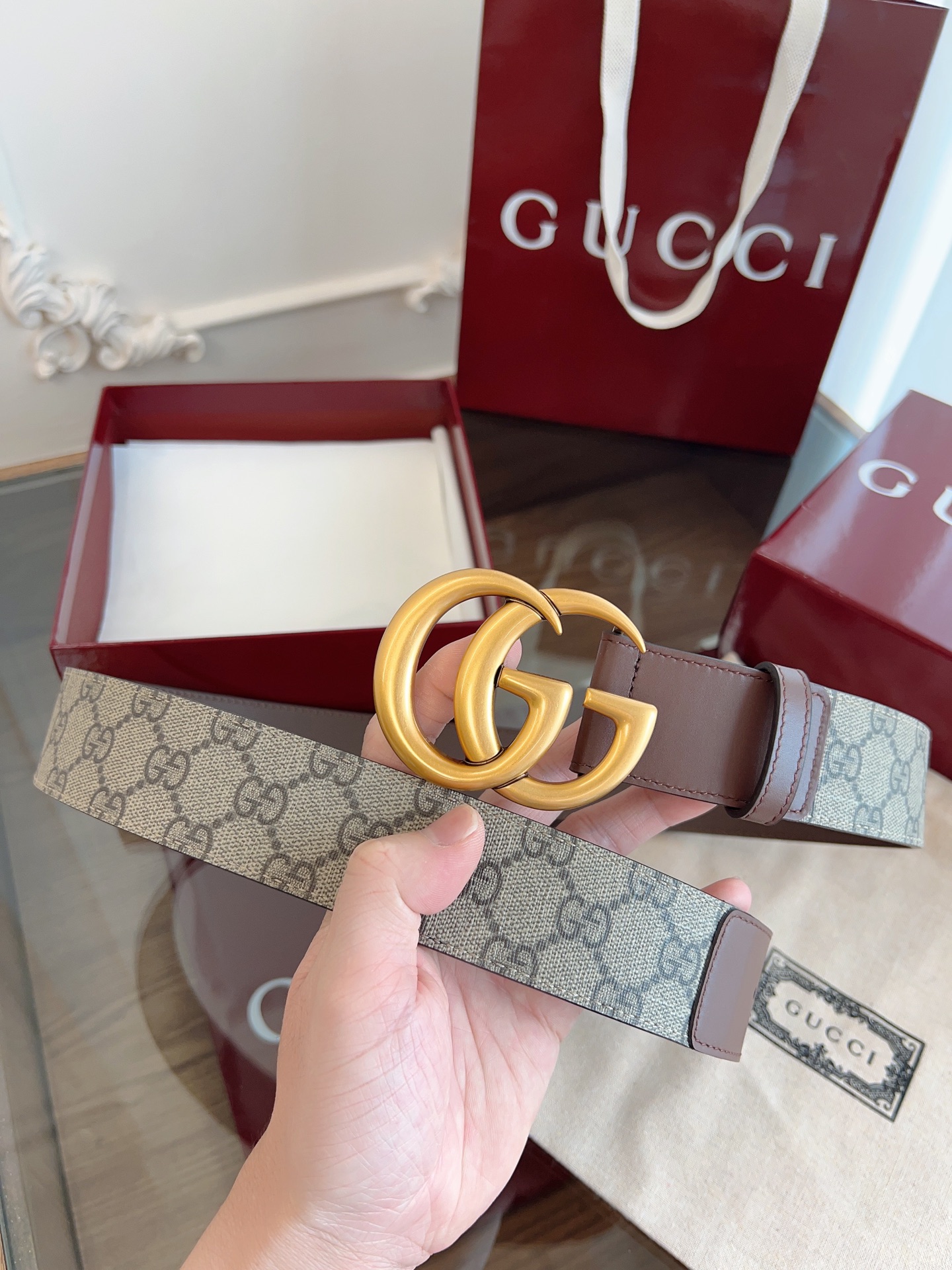 Gucci Belt for Men Width 40mm
