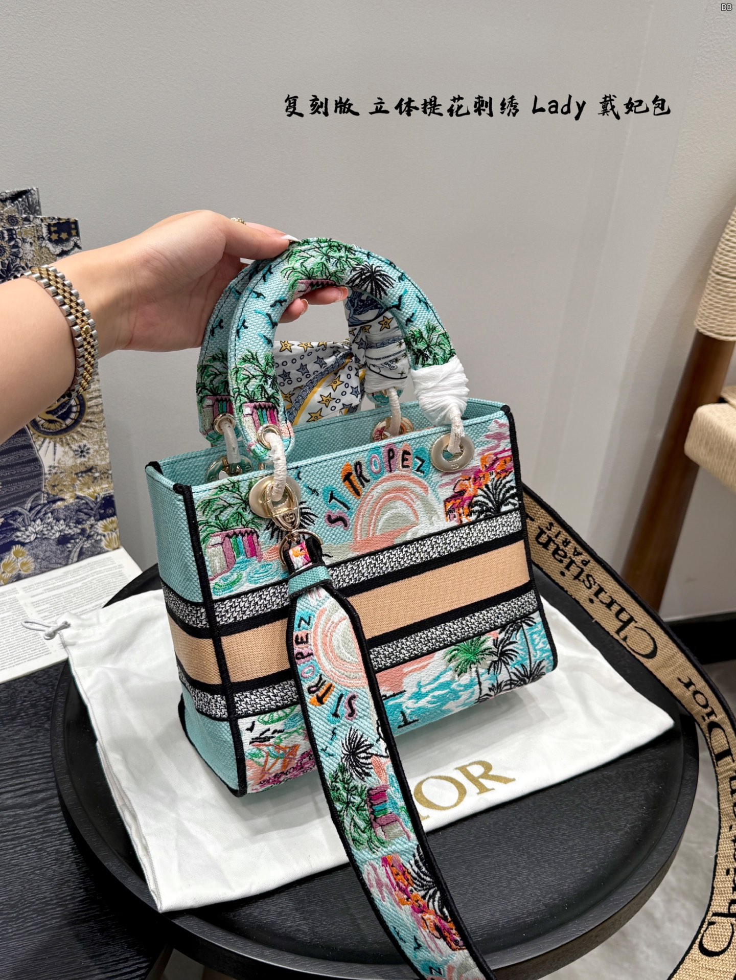 Dior Lady D-LITE Tote Bag