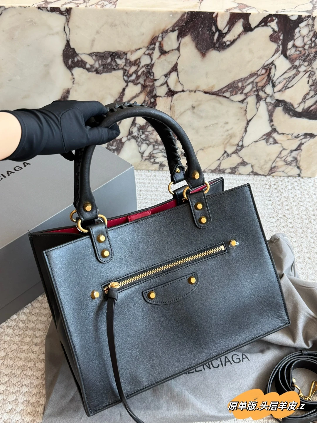 Burberry Motorcycle Tote Bag