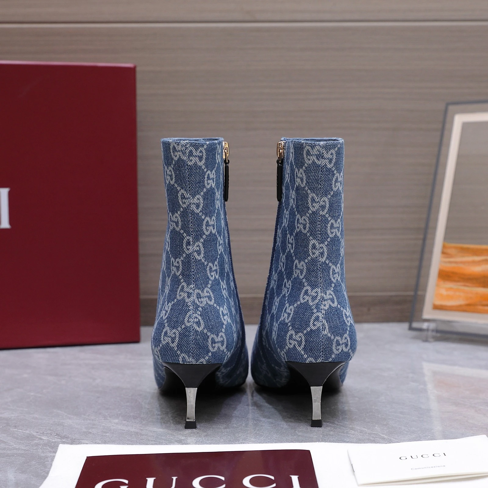 Gucci 2026 AW Horsebit Steel Plated Iron Heel Short Boots