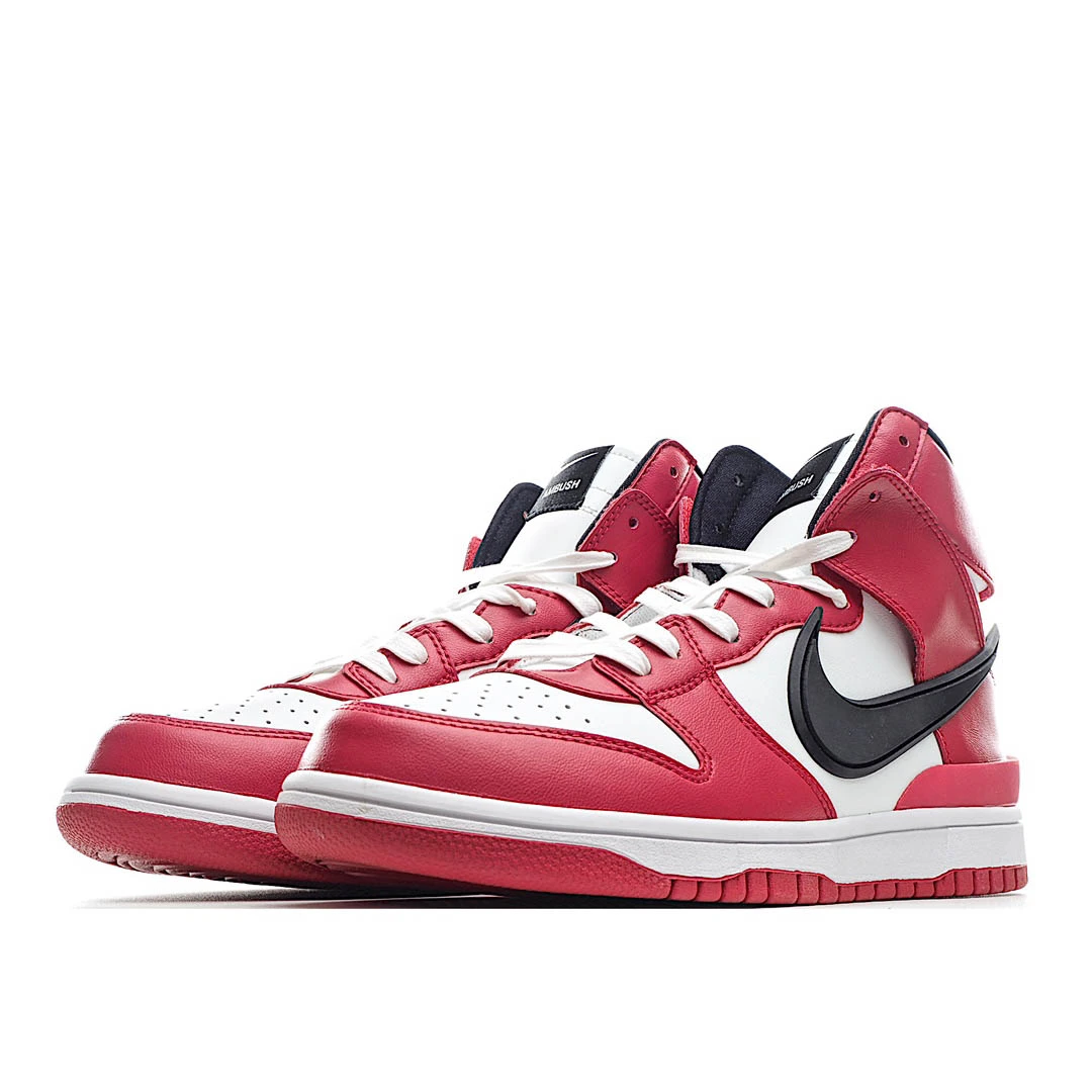 Ambush x Nike Dunk High 白红