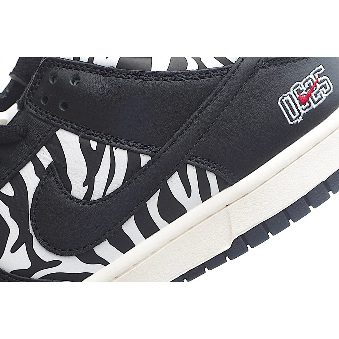 Nike Quartersnacks X Dunk SB Low&ldquo;Zebra 黑