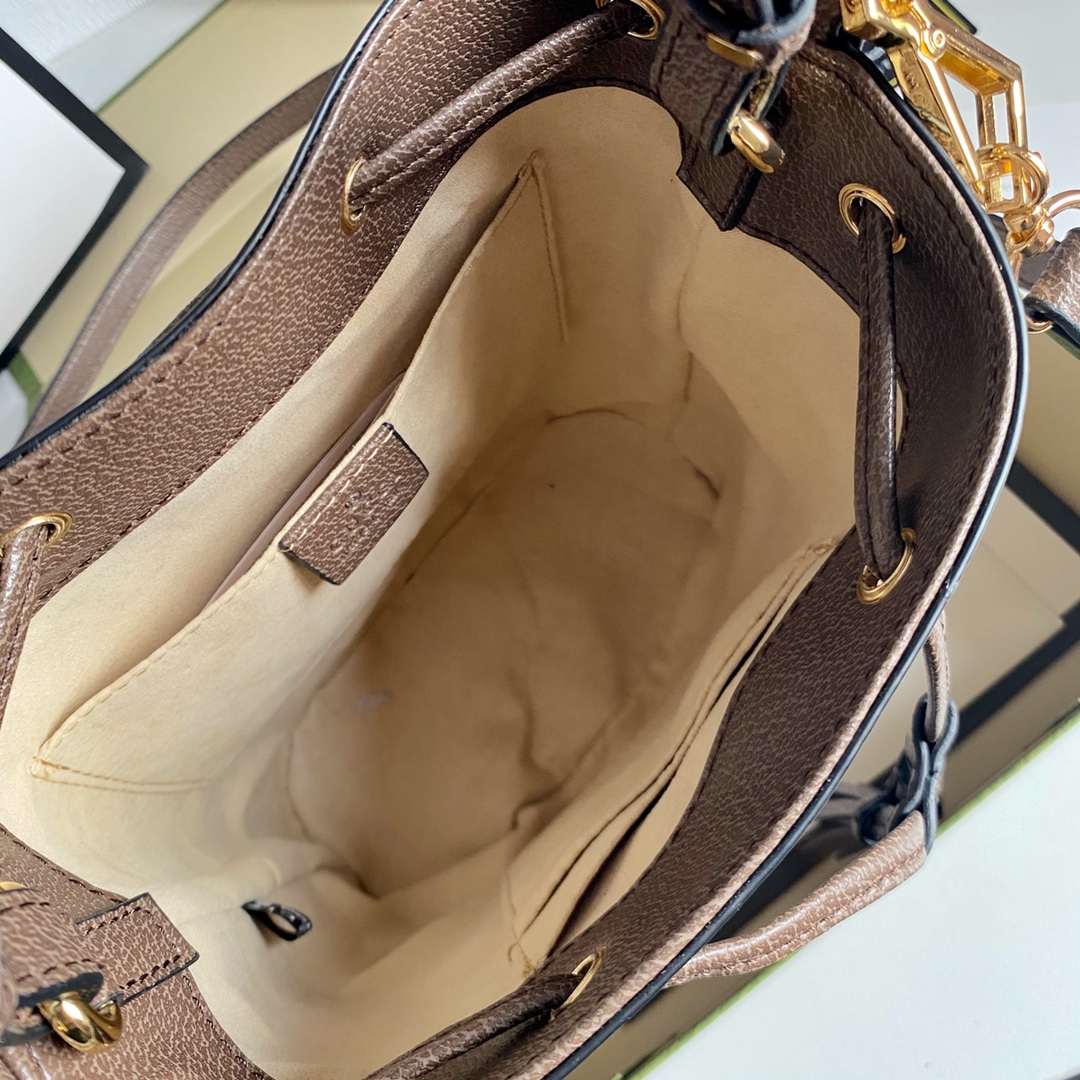 GG Drawstring Bucket Bag