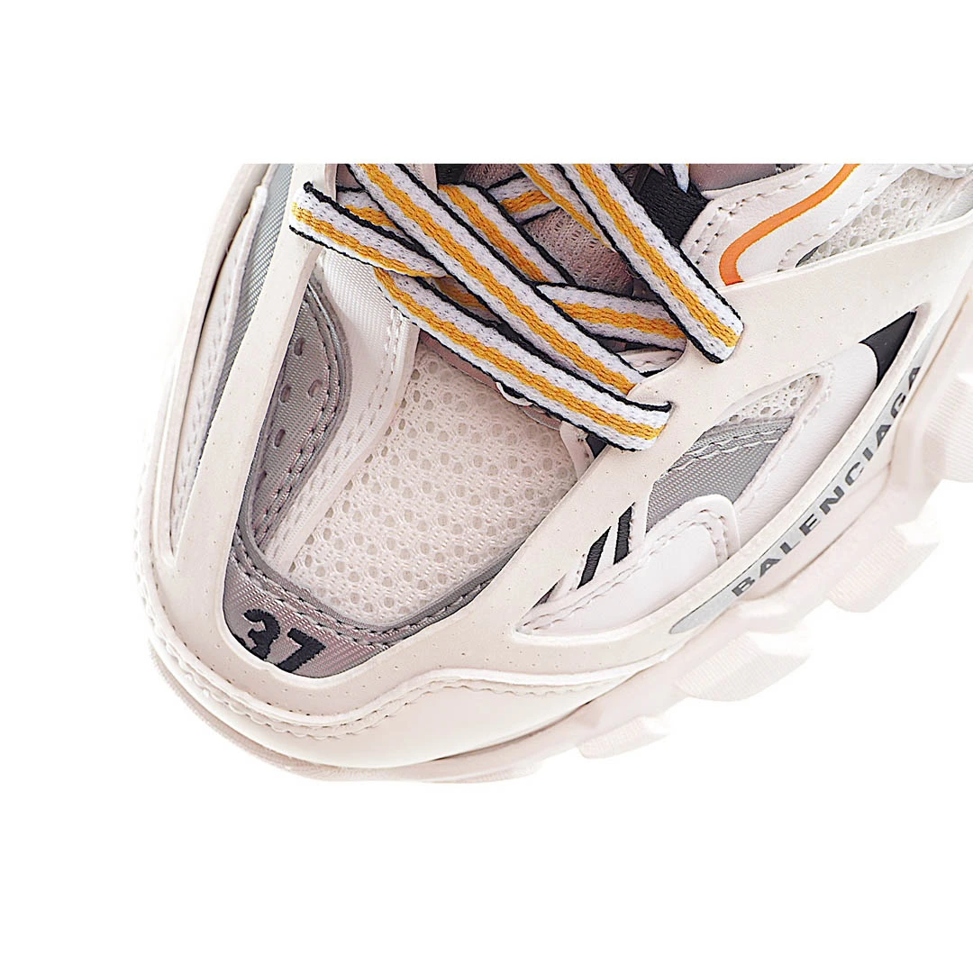 Balenciaga Sneaker Tess s.Gomma MAILLE WHITE/ORANGE