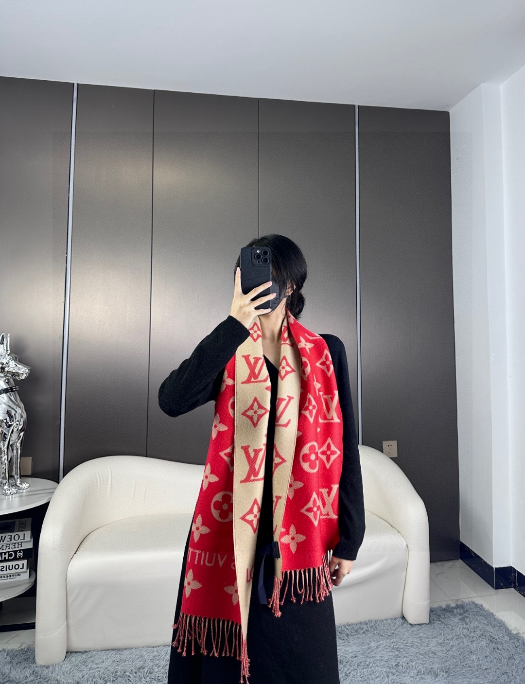 Louis Vuitton Cashmere Scarf