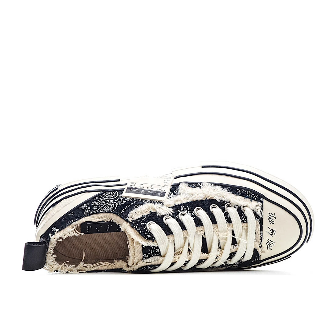 xVESSEL GOP Low canvas vulcanized sneakers