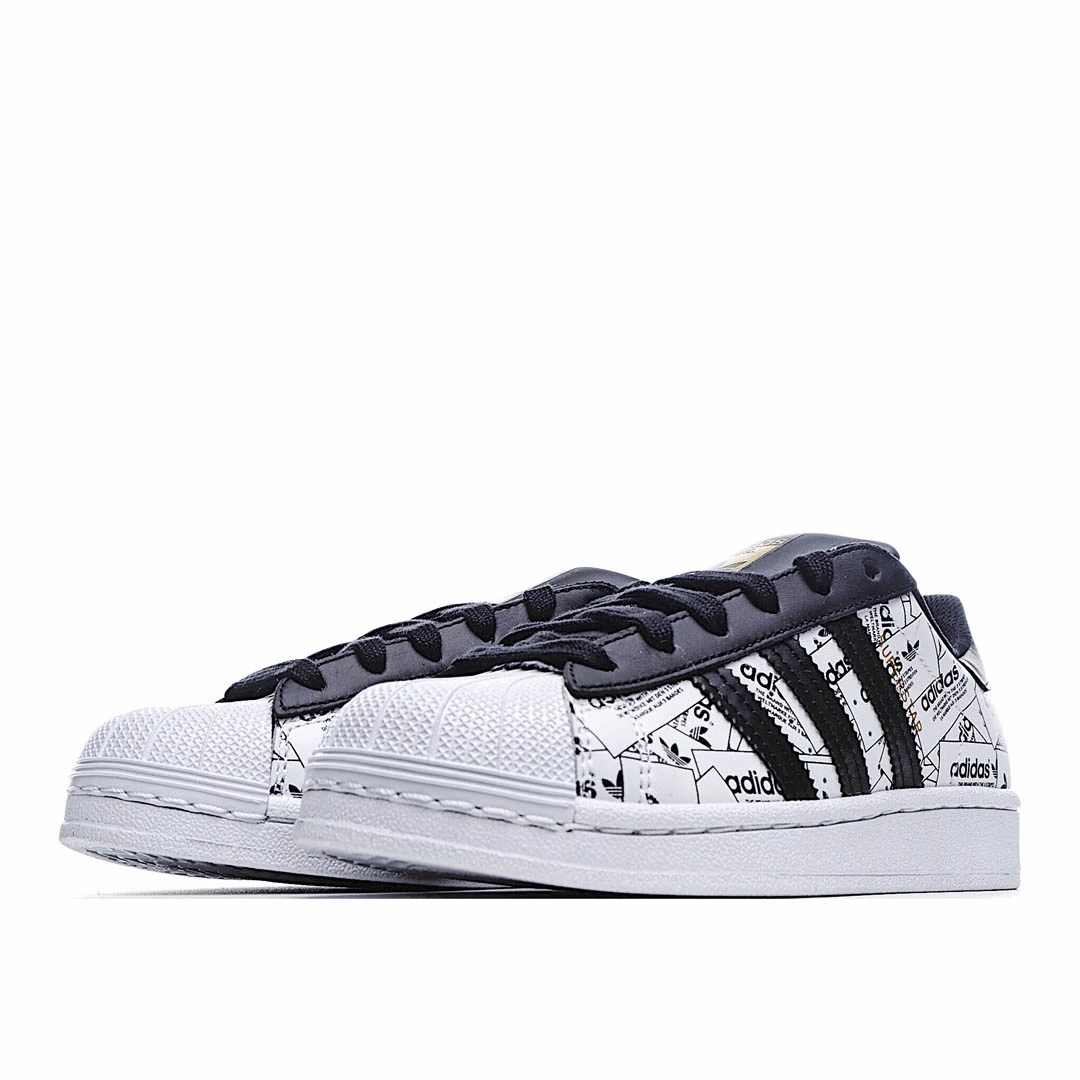 Adidas Superstar 'Label Collage'