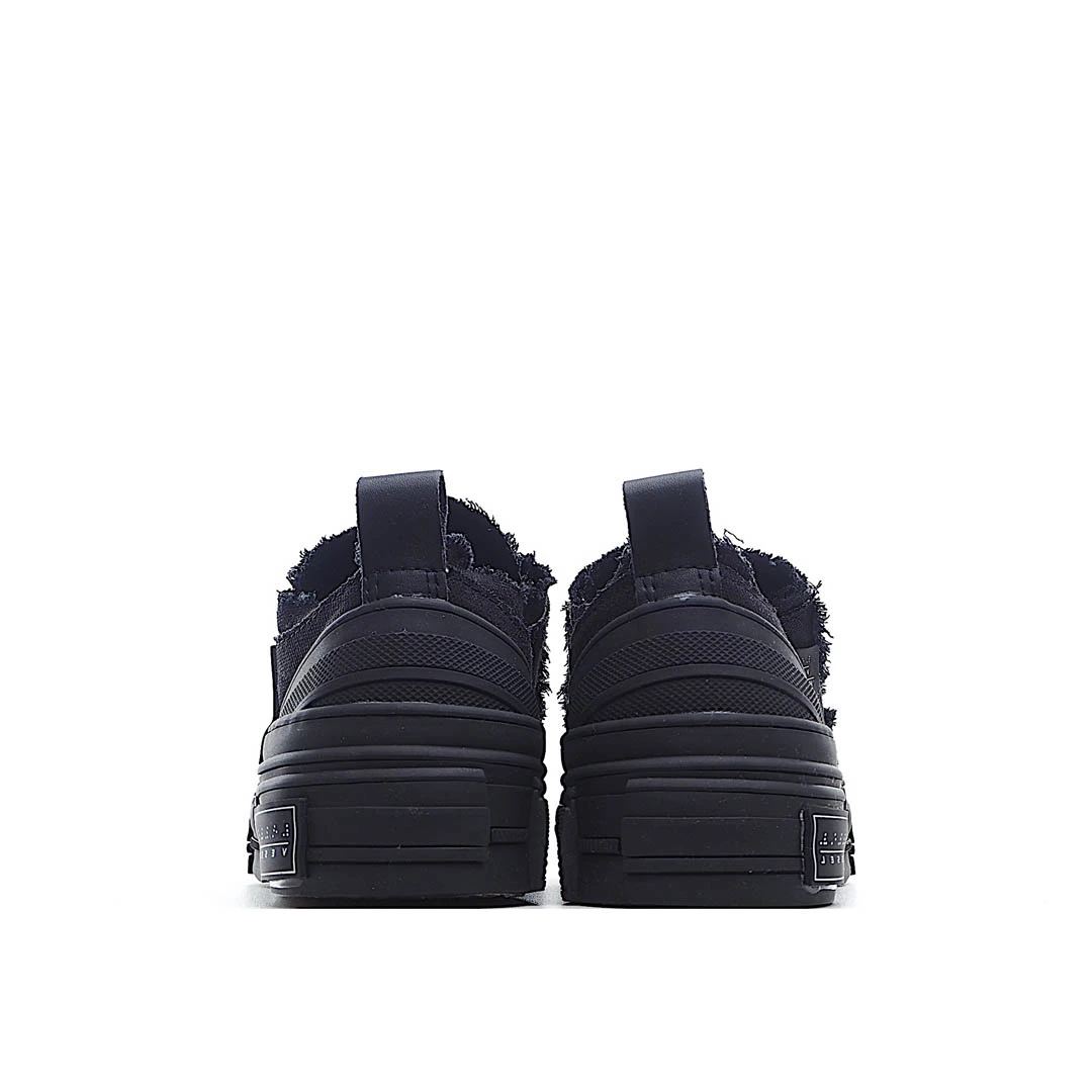 x VESSEL GOP Low canvas vulcanized sneakers