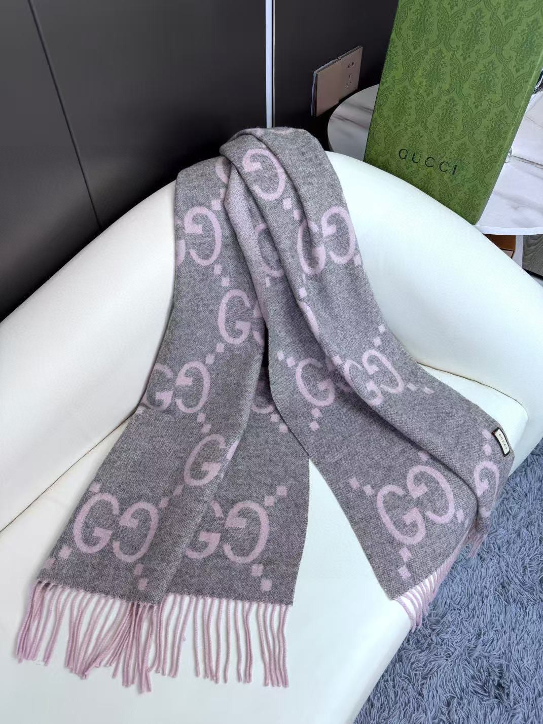 Gucci Tassel Scarf