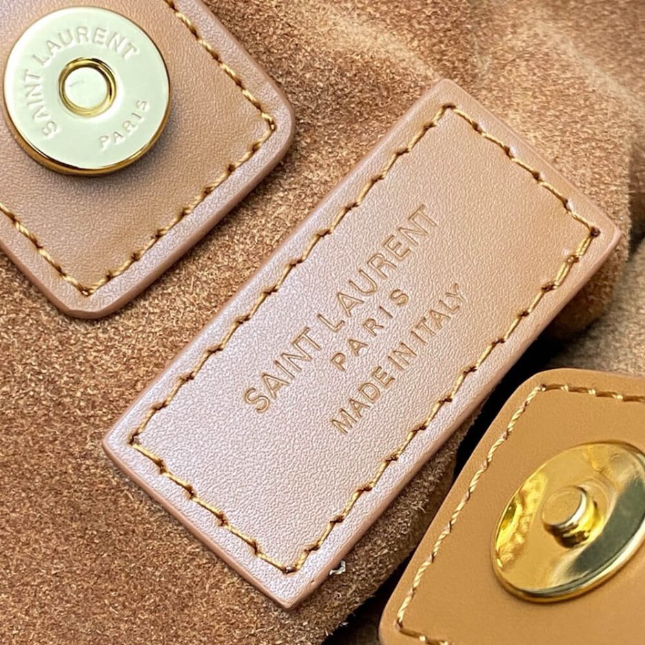MINI TOY SHOPPING SAINT LAURENT IN BOX LEATHER