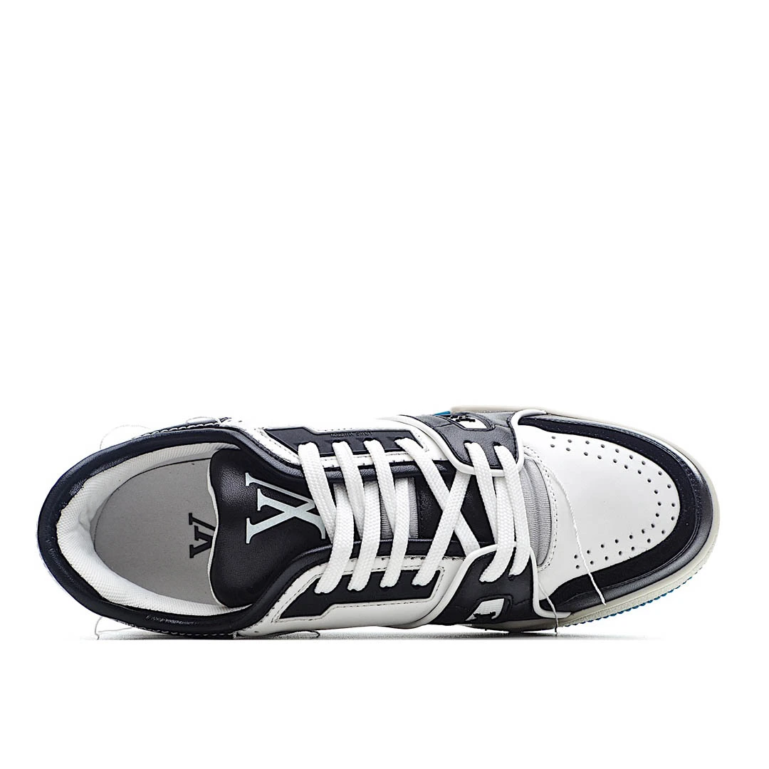 Virgil Abloh Louis Vuitton Trainer Sneaker Low Casual Basketball Shoe