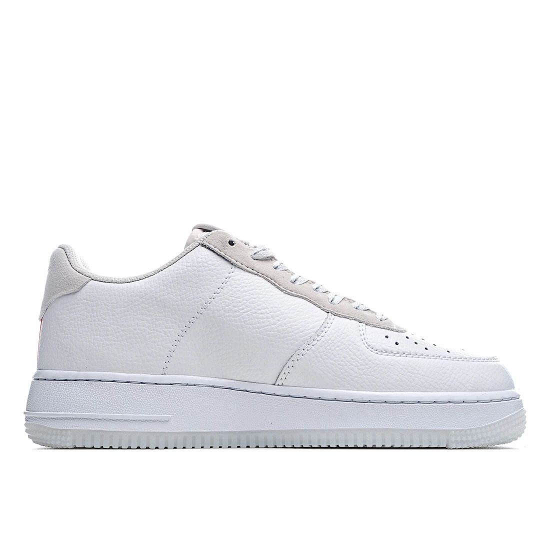 Nike Air Force 1 07 LV8 Luminous Low Top White Orange
