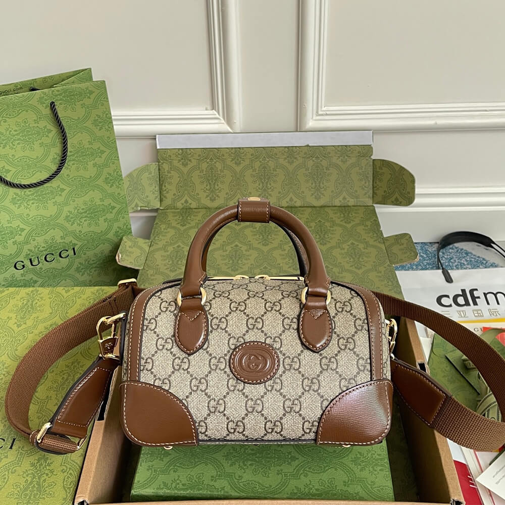 Small duffle bag with Interlocking G