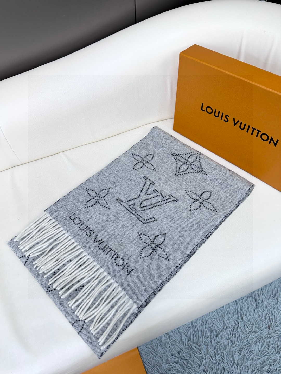 Louis Vuitton Cashmere Wool Scarf