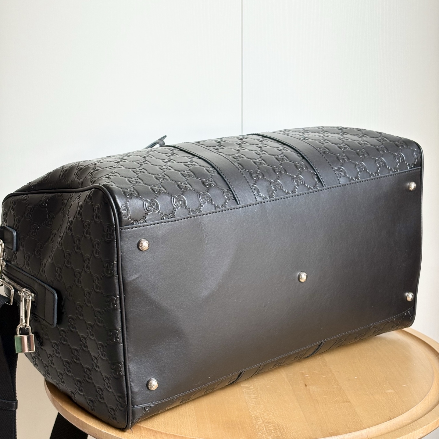 Gucci Embossing Luggage Bag