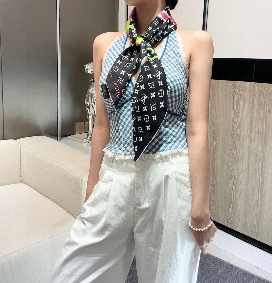 LV x TM SUPERFLAT 90 Scarf