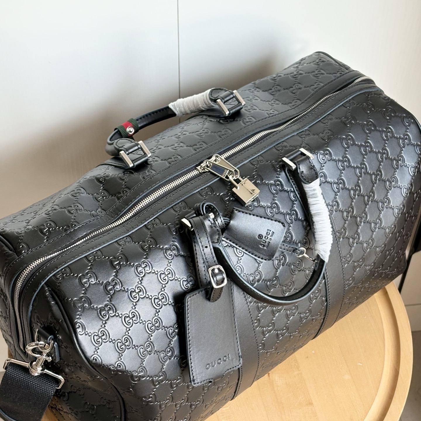 Gucci Embossing Luggage Bag
