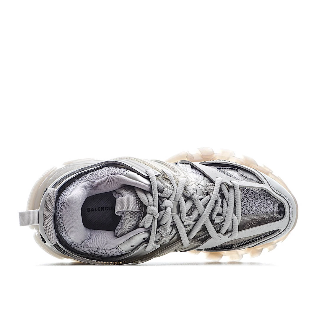 Balenciaga Sneaker Tess s.Gomma MAILLE WHITE/ORANGE