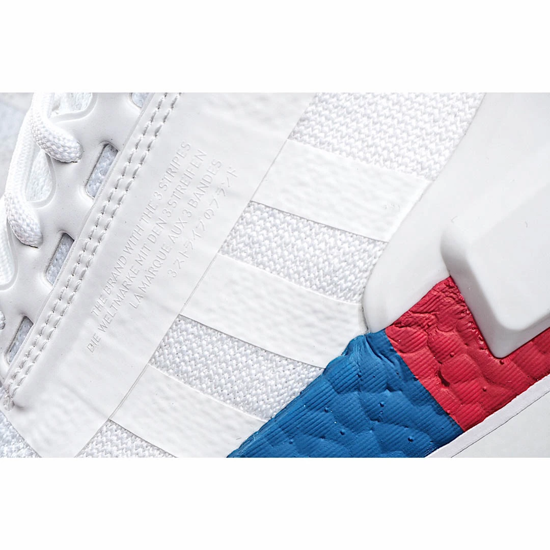 Adidas NMD_R1 V2 'White Lush Red Blue'