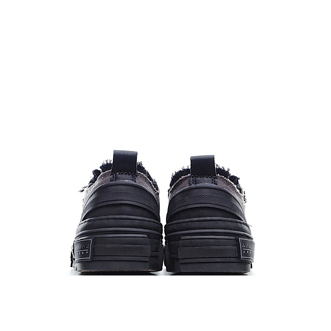x VESSEL GOP Low canvas vulcanized sneakers