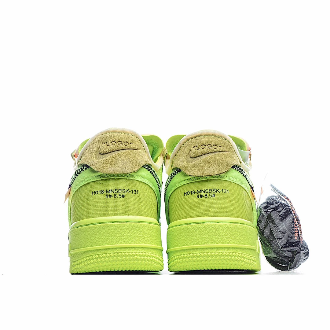 Off-White x Nike Air Force 1 Low Yellow Green
