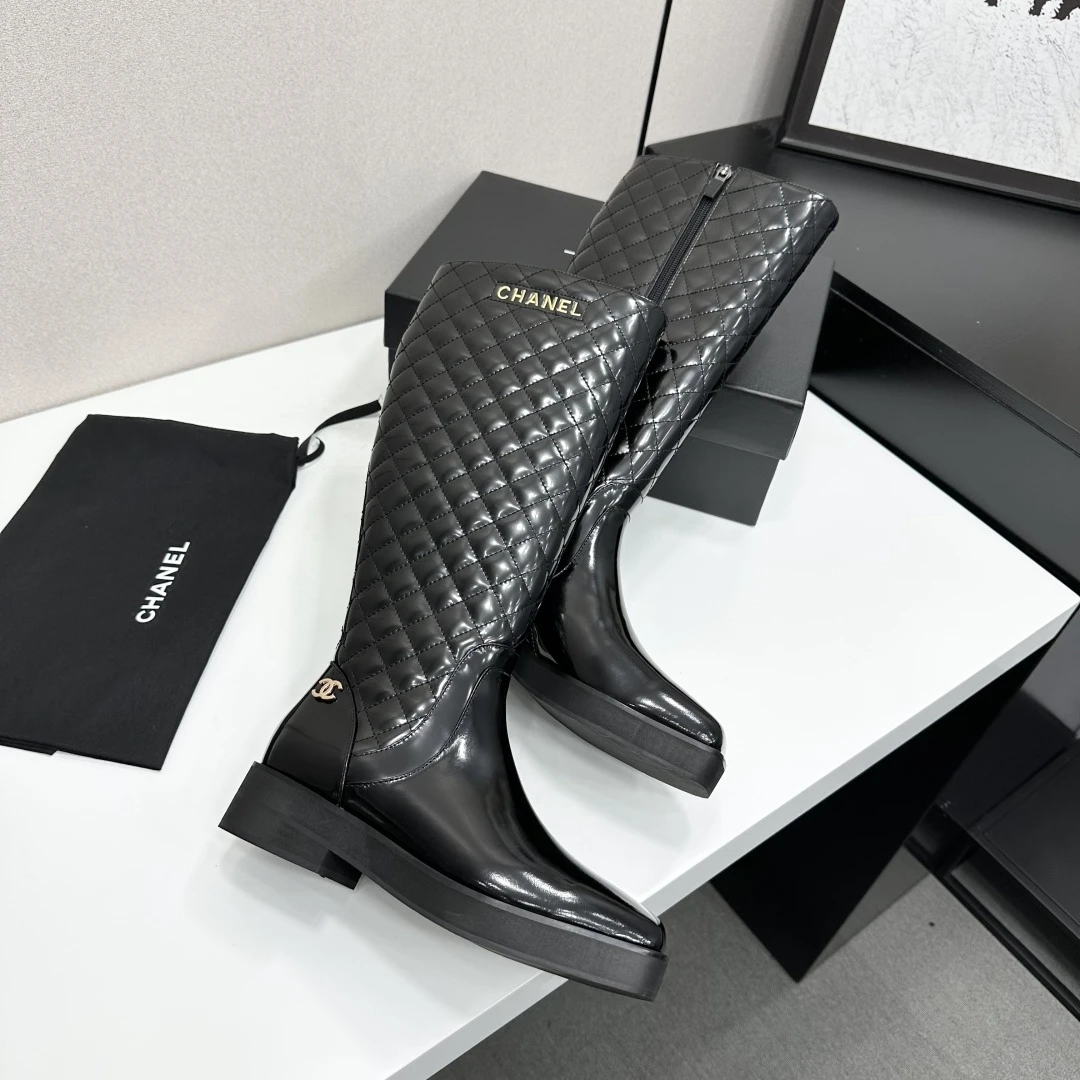 Chanel Sheepskin boots