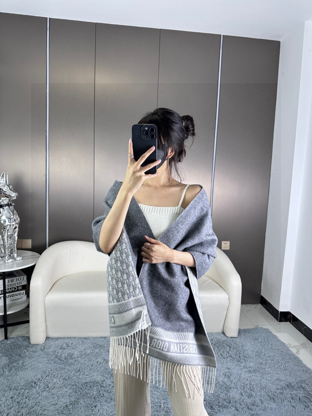 Dior Cashmere Scarf