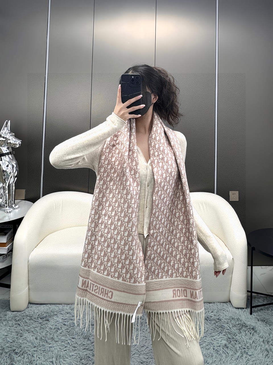 Dior Cashmere Scarf