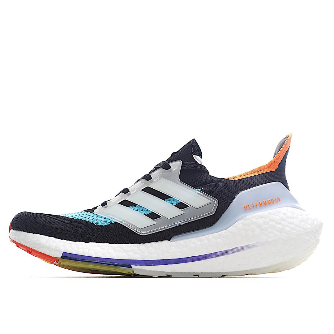 Adidas UltraBoost 21 'Black Pulse Aqua'