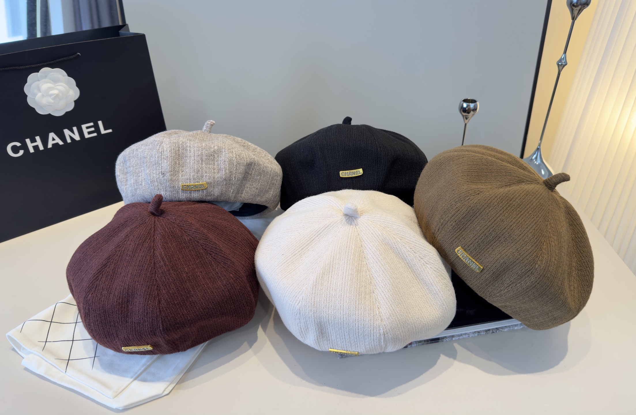 Chanel Beret Hats
