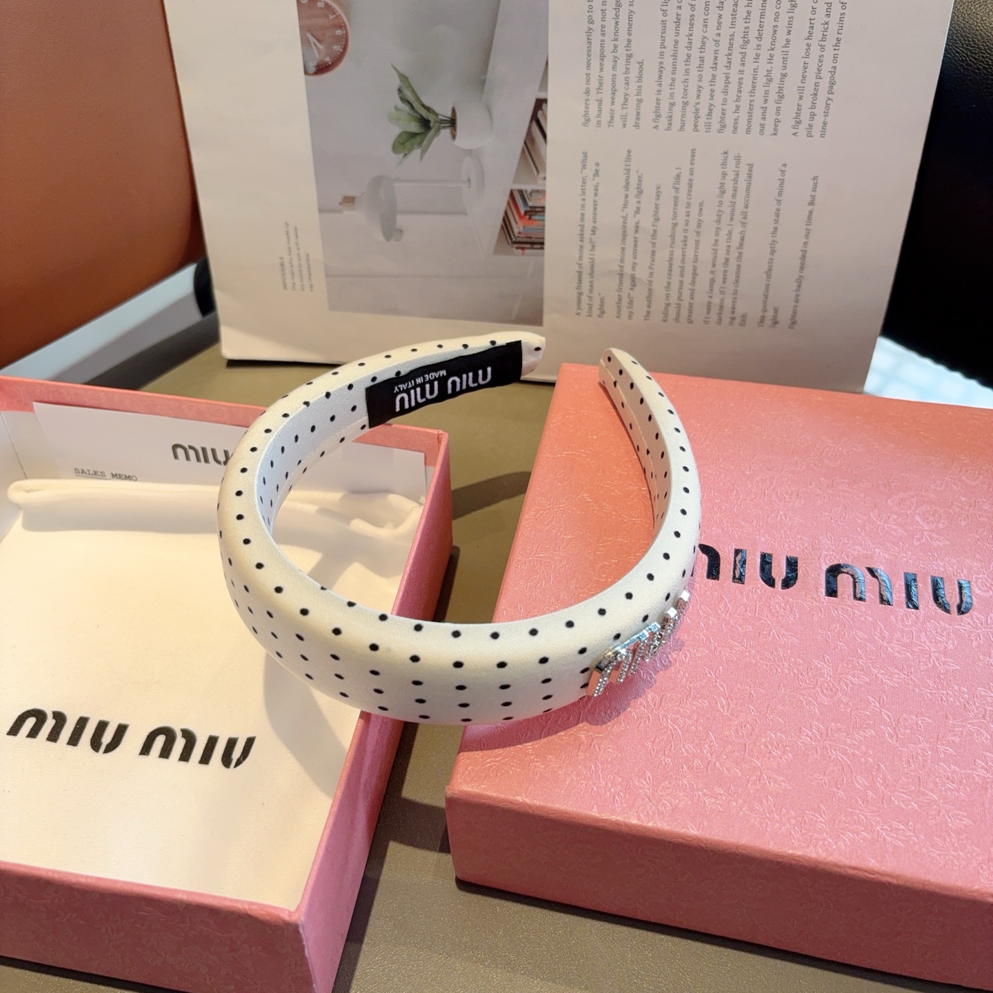 Miumiu hairband