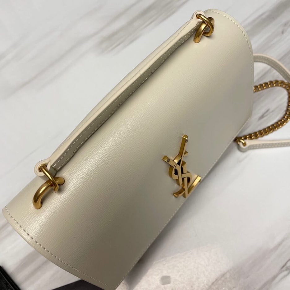 SUNSET CHAIN BAG IN SMOOTH LEATHER