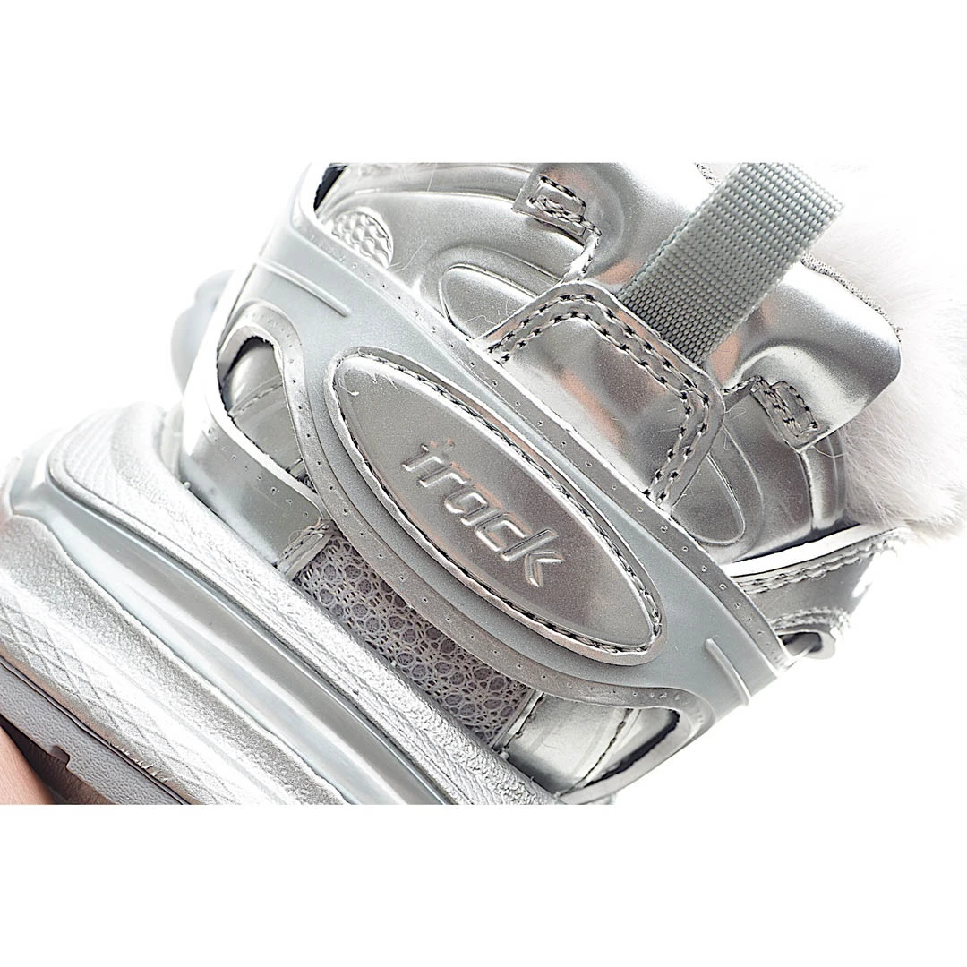 Balenciaga Sneaker Tess s.Gomma MAILLE WHITE/ORANGE