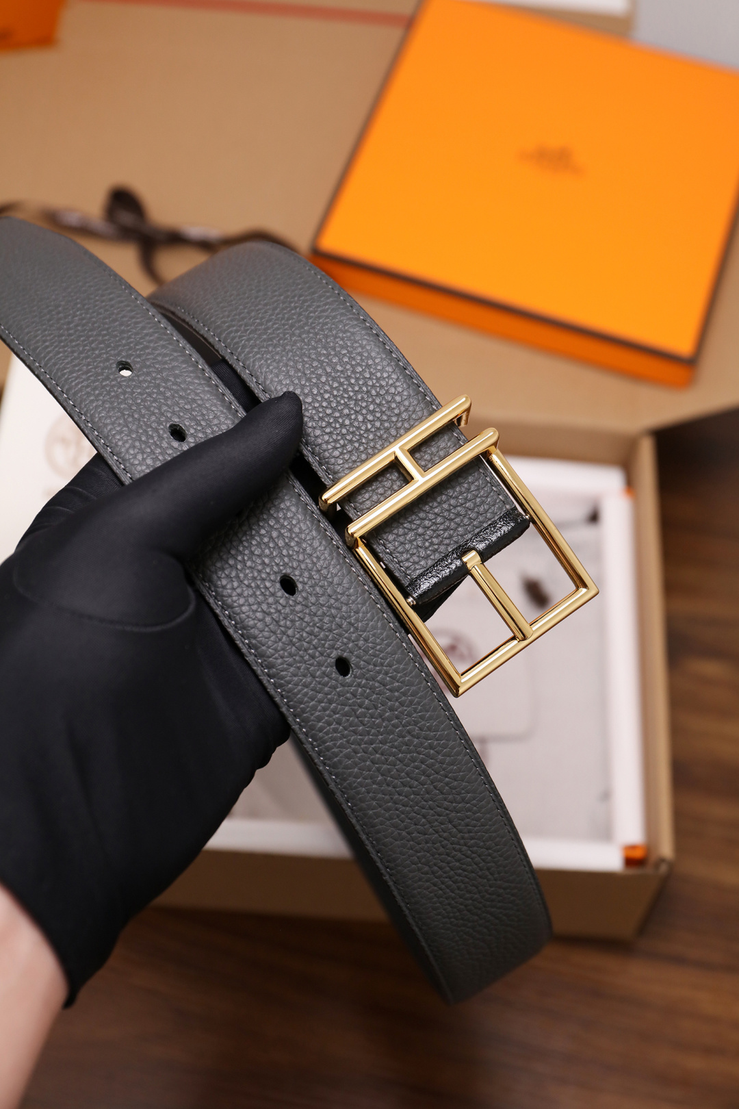 Hermes Belt Width 38mm Size100-125cm